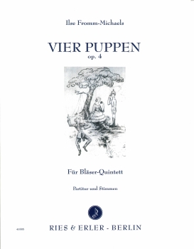 Vier Puppen für Bläserquintett op. 4 - Flöte, Oboe, Klarinette, Horn und Fagott -