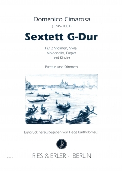 Sextett G-Dur für 2 Violinen, Viola, Violoncello, Fagott und Klavier