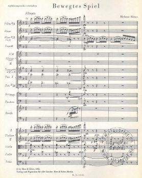 Preview: Bewegtes Spiel für Orchester