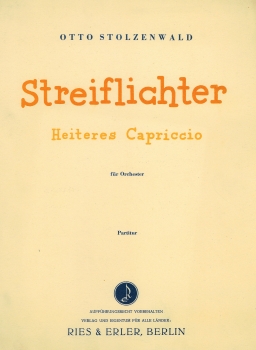 Streiflichter - Heiteres Capriccio für Orchester