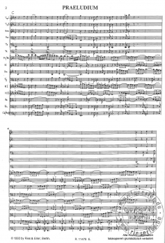 Missa Instrumentalis -Drei Instrumentalensembles oder Orchester und gemischter Chor ad lib.-