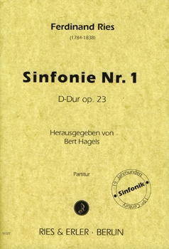 Sinfonie Nr. 1 D-Dur op. 23 für Orchester (LM)