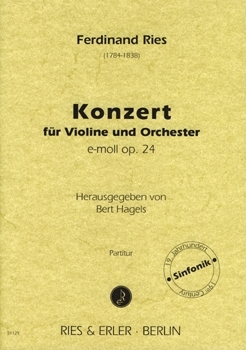 Konzert für Violine und Orchester e-Moll op. 24 (LM)