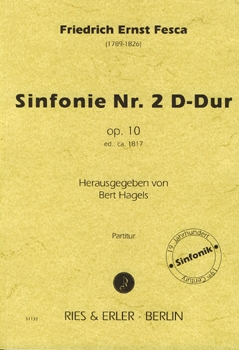 Sinfonie Nr. 2 D-Dur op. 10 für Orchester