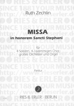 Missa in honorem Sancti Stephani für 4 Solisten, 4-16-stimmigen Chor, großes Orchester und Orgel (LM)