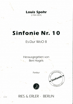 Sinfonie Nr. 10 Es-Dur WoO 8 für Orchester (LM)