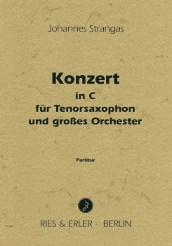 Konzert in C für Tenorsaxophon und großes Orchester