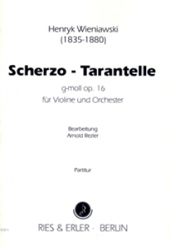 Scherzo und Tarantelle g-Moll op. 16 für Violine und Orchester (LM)
