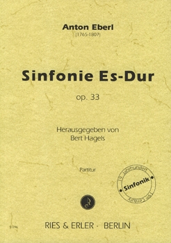 Sinfonie Es-Dur op. 33 für Orchester