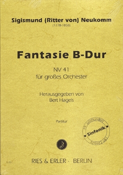 Fantasie B-Dur NV 41 für Orchester