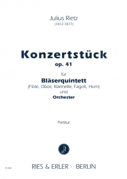 Konzertstück op. 41 für Bläserquintett und Orchester