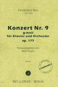 Konzert Nr. 9 g-Moll für Klavier und Orchester op. 177