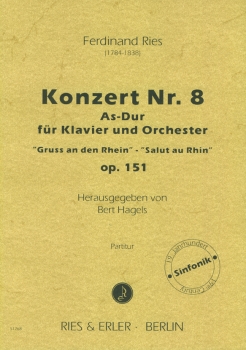 Konzert Nr. 8 As-Dur für Klavier und Orchester op. 151