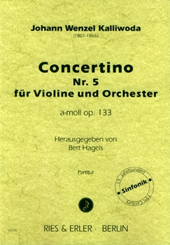 Concertino Nr. 5 für Violine und Orchester a-Moll op. 133 (LM)
