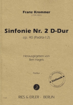 Sinfonie Nr. 2 D-Dur op. 40 (Padrta I:2) für Orchester (LM)