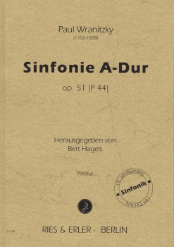 Sinfonie A-Dur op. 51 (P 44) für Orchester (LM)