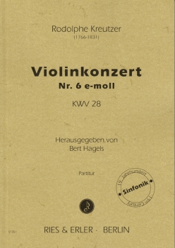 Violinkonzert Nr. 6 e-Moll KWV 28 (LM)