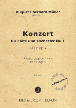 Konzert für Flöte und Orchester Nr. 1 G-Dur op. 6 (LM)