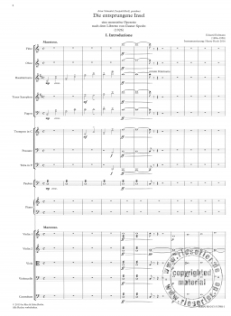 Die Entsprungene Insel op. 14 - Operette für Soli, Chor und Orchester