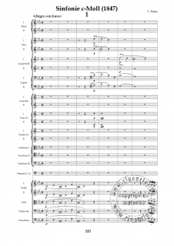 Symphonie c-Moll (Fassung 1847) (LM)