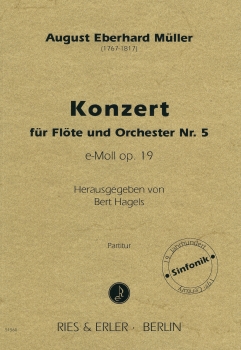 Konzert für Flöte und Orchester Nr. 5 e-Moll op. 19 (LM)