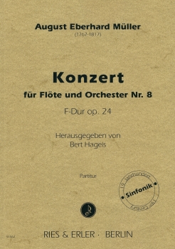 Konzert für Flöte und Orchester Nr. 8 F-Dur op. 24