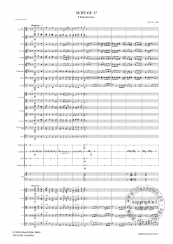 Suite op. 17 für Orchester bearbeitet (LM)