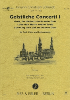 Geistliche Concerti I für Soli, Chor und Instrumente