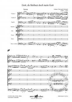 Geistliche Concerti I für Soli, Chor und Instrumente