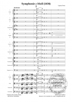 Symphonie c-Moll (1834) (LM)