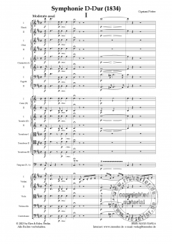 Symphonie D-Dur (1834) (LM)
