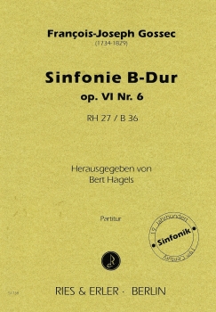 Sinfonie B-Dur op. VI Nr. 6 RH 27 / B 36 (LM)