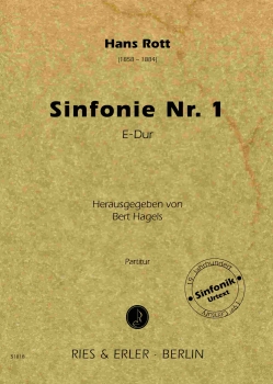 Sinfonie Nr. 1 E-Dur (broschiert)