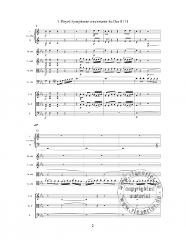 Symphonie concertante Es-Dur B111 (LM)
