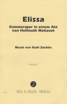 Elissa - Kammeroper in einem Akt (Textbuch)