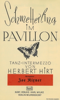 Schmetterlinge im Pavillon für Salonorchester