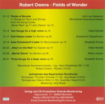 Fields of Wonder (CD)