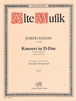 Konzert in D-Dur für Flöte und Klavier von Joseph Haydn