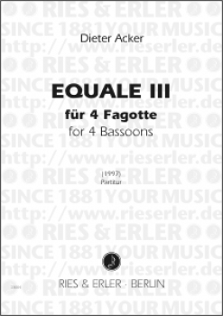 Equale III für 4 Fagotte