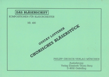 Chorisches Bläserstück