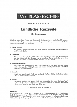 Ländliche Tanzsuite