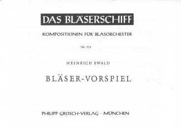 Bläservorspiel in Es