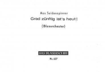 Grad zünftig