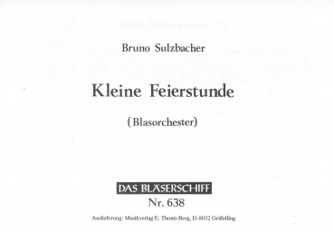 Kleine Feierstunde