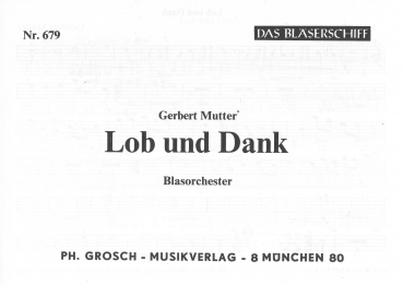 Lob und Dank