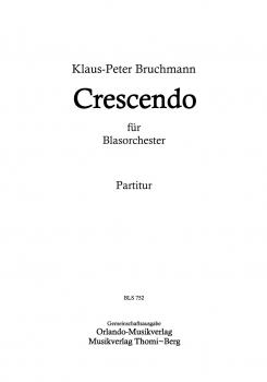 Crescendo (Partitur)