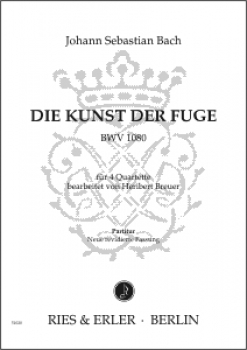 Die Kunst der Fuge BWV 1080 für 4 Instrumental-Ensembles (LM)