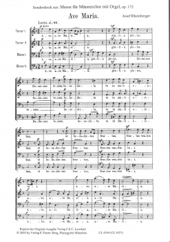 Ave Maria aus op. 172