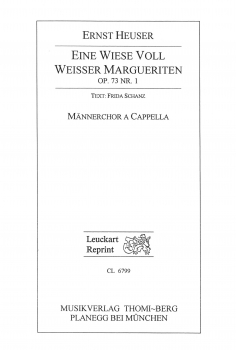 Eine Wiese voller weisser Margueriten