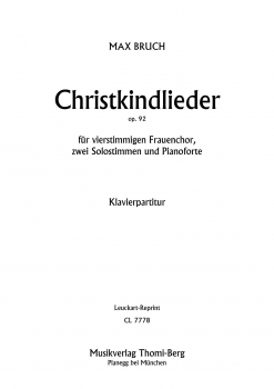 Christkindlieder op. 92